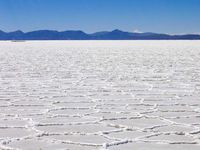 Salar de Uyuni (auch Salar de Tunupa) in Bolivien