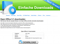 Einfache-Downloads.de nichts weist daraufhin, dass hier abgezockt wird. Bild: GoMoPa