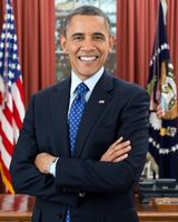Barack Obama (offizielles Porträtfoto, 2012)