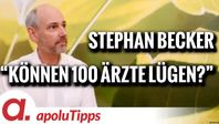 Bild: SS Video: "Interview mit Prof. Dr. Stephan Becker – “Können 100 Ärzte lügen?”" (https://tube4.apolut.net/w/ezHjZMdaToUpka4T9X5MPn) / Eigenes Werk