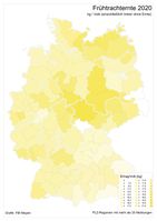 Honigernte in Deutschland durchschnittlich  / Frühtrachternte 2020 /  Bild: "obs/Deutscher Imkerbund e. V./Fachzentrum Bienen und Imkerei"