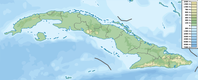 Karte von Kuba