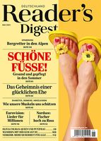 Cover der Mai-Ausgabe des Magazins Reader's Digest Bild: Reader's Digest Deutschland Fotograf: Reader's Digest Deutschland