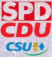Große Koalition (GroKo) mit SPD, CDU und CSU (Symbolbild)
