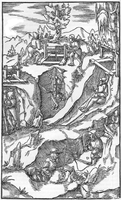 Bergbau (1556), Symbolbild