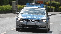 Polizeifahrzeug (Symbolbild)