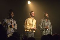 Young Fathers live am 27. April 2014 , Archivbild