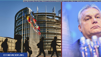 Bild: Orban: European People's Party / Wikimedia Commons / CC BY 2.0; zugeschnitten; Montage: AUF1 EU-Parlament: wirestock / Freepik / Eigenes Werk