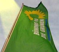 Bündnis 90 / Die Grünen Flagge