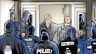 COMPACT-Comic, Elsässer im Bademantel Bild: COMPACT
