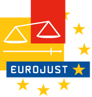 Logo der Eurojust, der Einheit für justizielle Zusammenarbeit der Europäischen Union