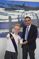 Verleihung der Alois-Glück-Medaille: Josia Topf und Klaus Holetschek Bild: CSU-Fraktion im Bayerischen Landtag Fotograf: CSU-Fraktion im Bayerischen Landtag