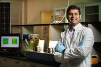 Veera Gnaneswar Gude nutzt Bakterien als Sensoren. Bild: msstate.edu