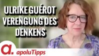 Bild: SS Video: "Interview mit Prof. Dr. Ulrike Guérot – Verengung des Denkens (Teil 2)" (https://tube4.apolut.net/w/jPwLdChFbPxzBmSXKdYir6) / Eigenes Werk