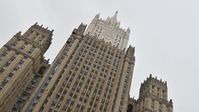 Das Gebäude des russischen Außenministeriums in Moskau Bild: Natalja Seliwerstowa / Sputnik