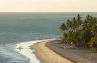 Praia do Campeche in Florianópol.  Bild: Shutterstock - Marcos Campos Fotograf: Shutterstock - Marcos Campos