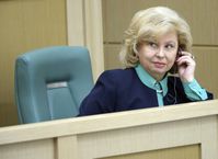 Archivbild: Russische Ombudsfrau Tatjana Moskalkowa (2023) Bild: Kommersant Photo Agency / Legion-media.ru