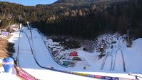 Stadio del salto Giuseppe dal Ben (gennaio 2012)