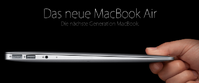 Das neue MacBook Air / Bild: apple.com/de