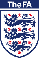 Logo der englischen Fußballnationalmannschaft (Three Lions (Drei Löwen))