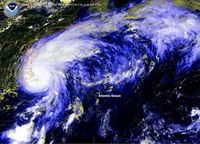 Hurrikan "Alex" Bild: NASA
