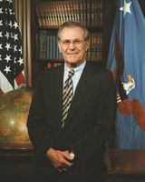 Offizielles Porträt von Donald Rumsfeld
