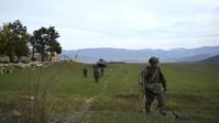 Russische Friedenstruppen in Bergkarabach (Archivbild)