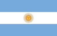 Flagge von Argentinien