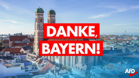 Vielen Dank Bayern – AfD kann Sitze bei Kommunalwahl massiv steigern.