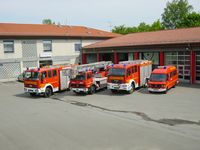 Deutsche Feuerwehrfahrzeuge (hier Löschzug)