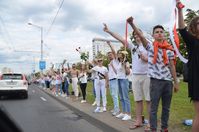 Proteste in Minsk