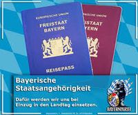 Wahlplakat der Bayernpartei