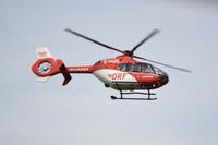 Ein Eurocopter EC 135 T2 , von der gelichen Baureihe, wie der verunglückte Polizeihubschrauber. Bild: LStrike - „CC-by-sa 3.0/de“ - wikipedia.org