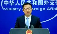 Zhao Lijian – Sprecher des Außenministeriums von China (2022) Bild: Unser Mitteleuropa / Eigenes Werk