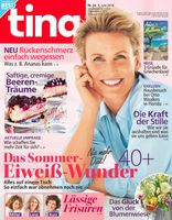 tina-Cover der Ausgabe 24/2018. Bild: "obs/Bauer Media Group, tina"