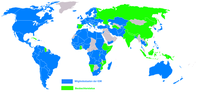 Mitgliedsstaaten der IOM und Staaten mit Beobachterstatus.