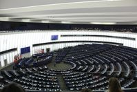 Das Europäische Parlament (auch Europaparlament oder EU-Parlament) mit offiziellem Sitz in Straßburg.
