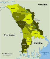 Gebiete der Republik Moldau