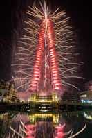 Feuerwerk in Dubai 2017