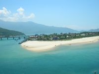 Lăng Cô-Strand in Huế in Vietnam