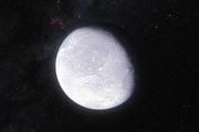 Künstlerische Darstellung des Zwergplaneten Eris. Bild: ESO/L. Calçada