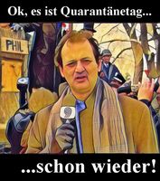 Und täglich grüßt der Quarantäne-Tag... (Symbolbild)