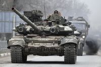 Auf dem Archivbild: Ein russischer Panzer vom Typ T-72B3 Bild: Konstantin Michaltschewski / Sputnik