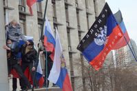 Krim: Kundgebung in Donezk