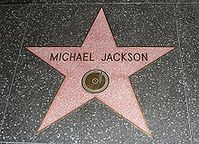 Der Stern von Michael Jackson auf dem Walk of Fame in Hollywood Bild: Buda Fabio Mori / de.wikipedia.org