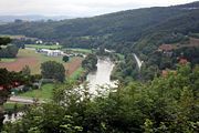 Vlotho Weserblick an der Porta Westfalica. Bild: GoMoPa