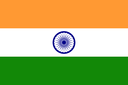 Flagge von Indien