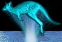Hologramm: von Science-Fiction-Filmen inspiriert. Bild: anu.edu.au