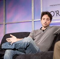Sergey Brin: optimistische Zahlen. Bild: wikipedia, cc J. D. Davidson