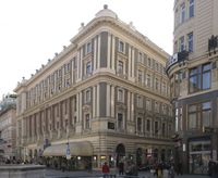 Grabenhof in Wien von Otto Wagner und Otto Thienemann gebaut.